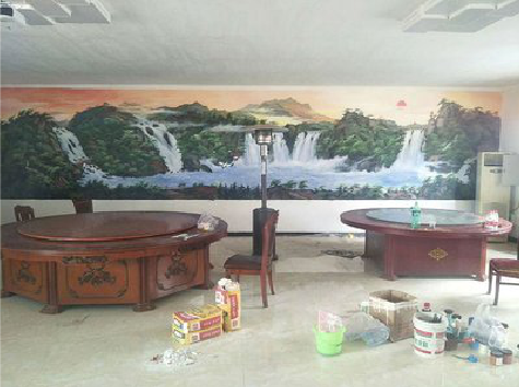 滑县墙绘-写实风景