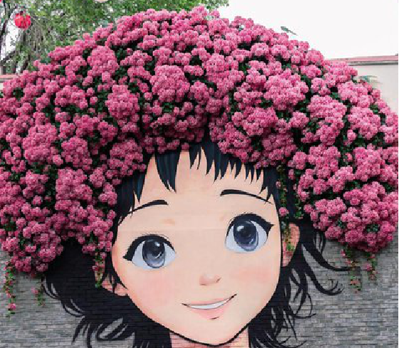 滑县墙体彩绘-网红墙打卡